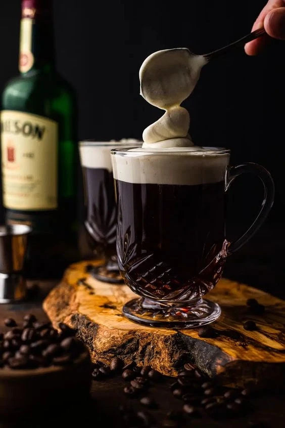 cocktail whisky irish coffee