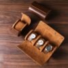 Boîte à Montres | 3 Emplacements « Cuir »
