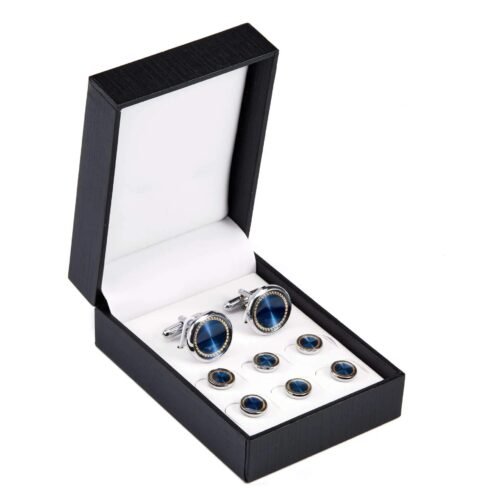 Boutons de manchette | Impérial Bleu-3