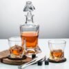 Coffret service à whisky cristal | Aurora-2