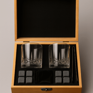 Coffret verres à whisky | Élégance - Duo-2