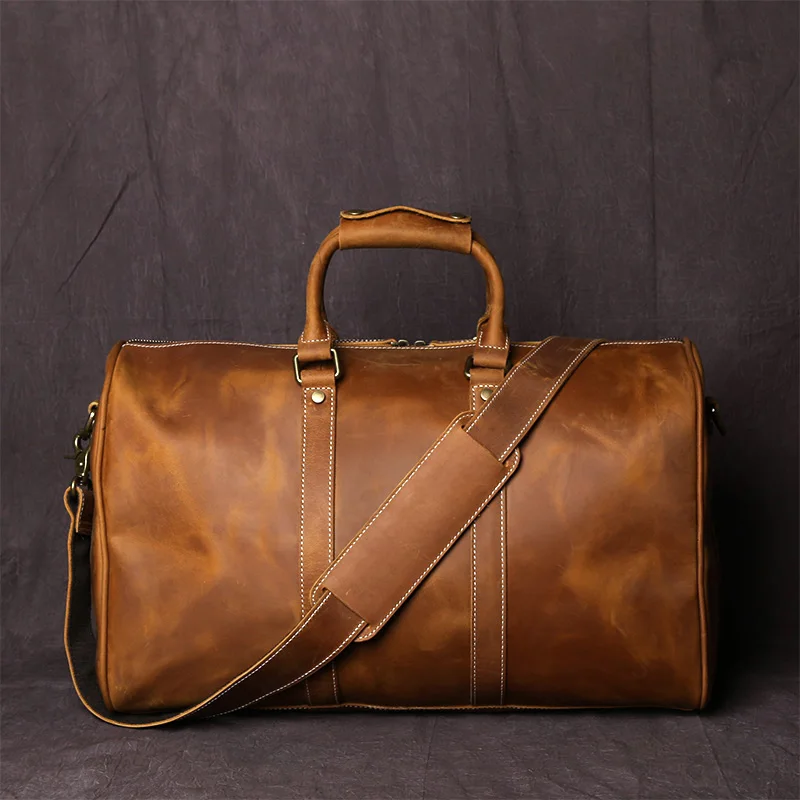 Sac de voyage | Retro - "Cuir vieux"-1