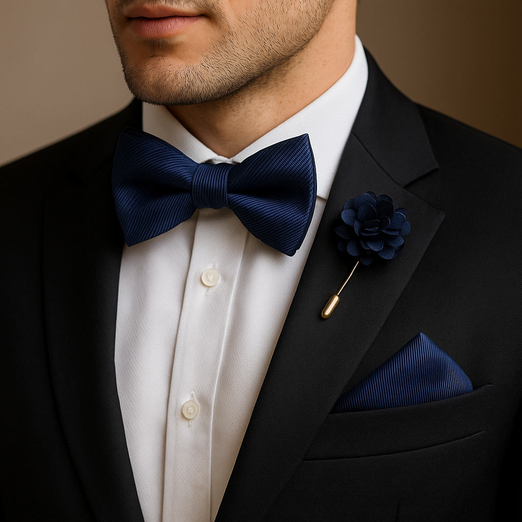 Noeud papillon | Astra Bleu royal-1