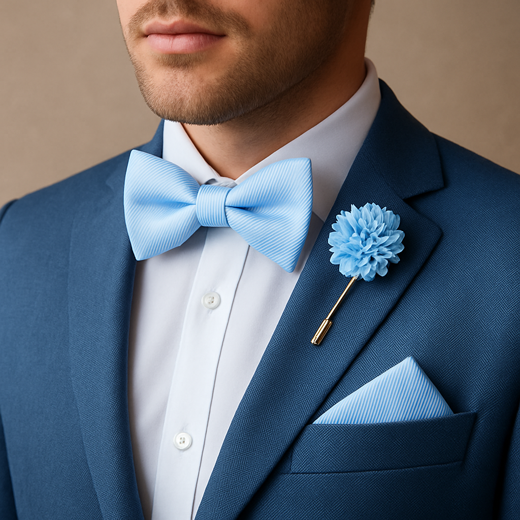 Noeud papillon | Caelis Bleu ciel-1