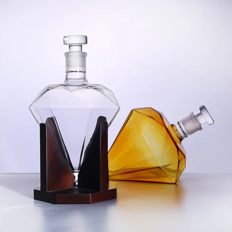Carafe à whisky cristal | Diamant 800ml -1
