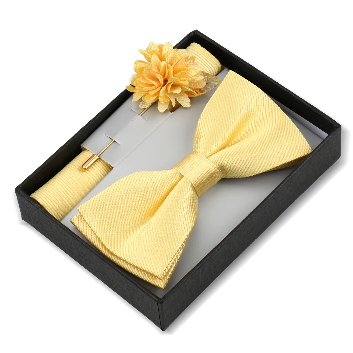 Noeud papillon | Aurea "Jaune pastel"