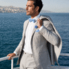 Noeud Papillon - Bleu Azur | Attache rapide