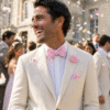Noeud Papillon - Rose Poudré | Attache rapide-lifestyle